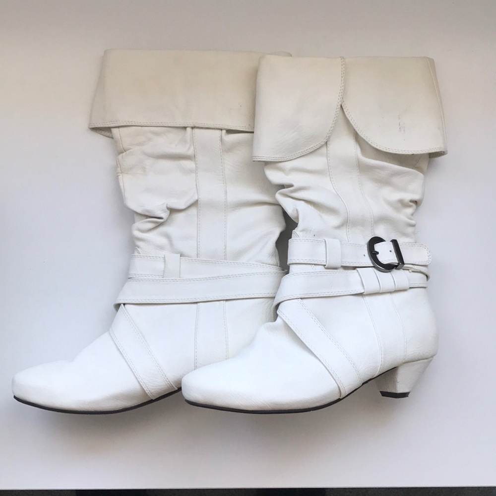 NWT White Aldo Heels